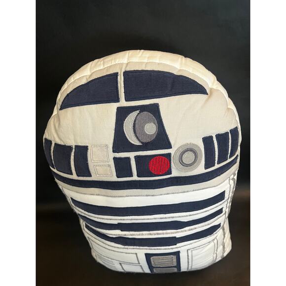 Pottery Barn Kids | Star Wars R2-D2 | Throw Decor Accent Pillow | GUC - Picture 3 of 7